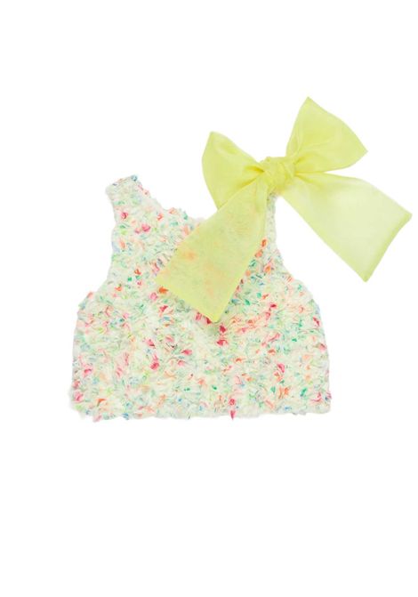 Top con fiocco MISS GRANT KIDS | MG1625MULTICOLOR